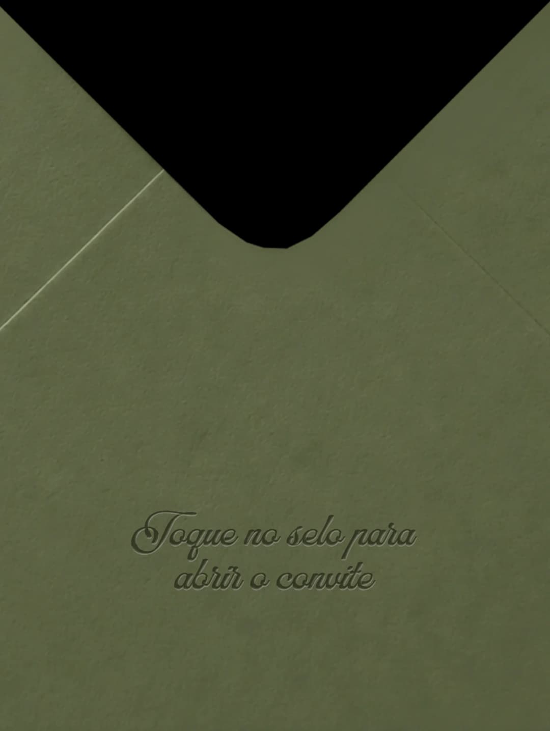 Aba superior do envelope