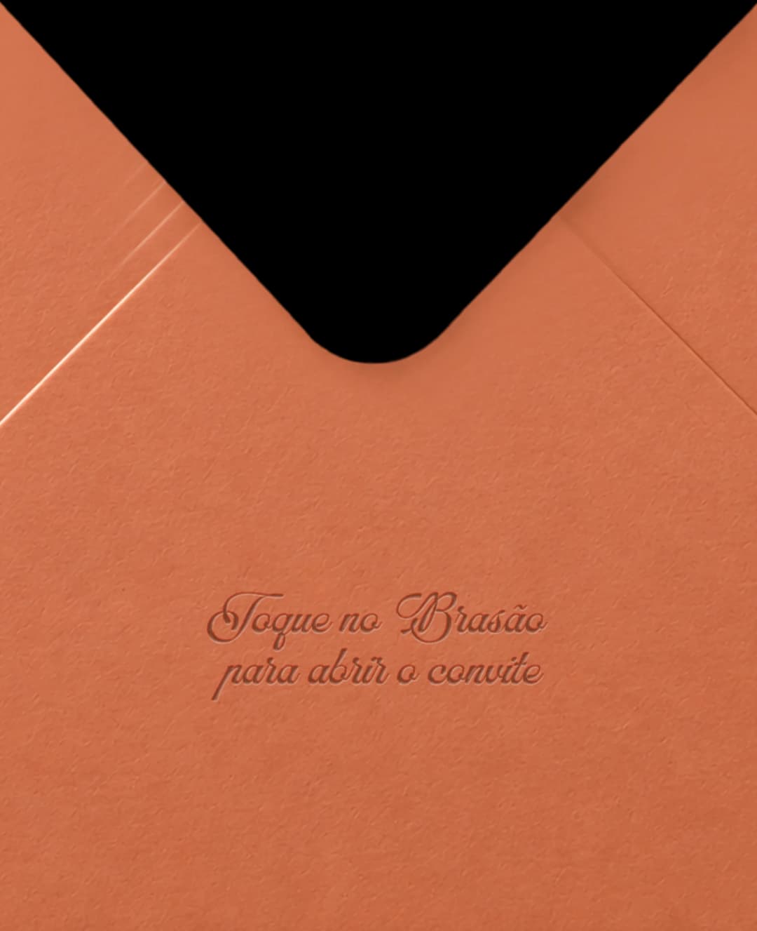 Aba superior do envelope